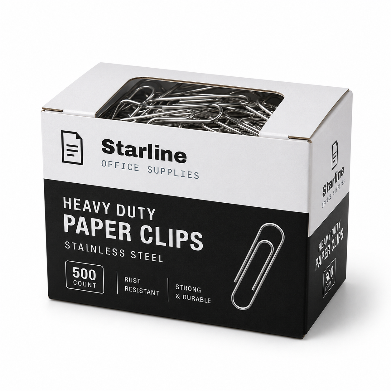 Heavy Duty Paper Clip Box 1box