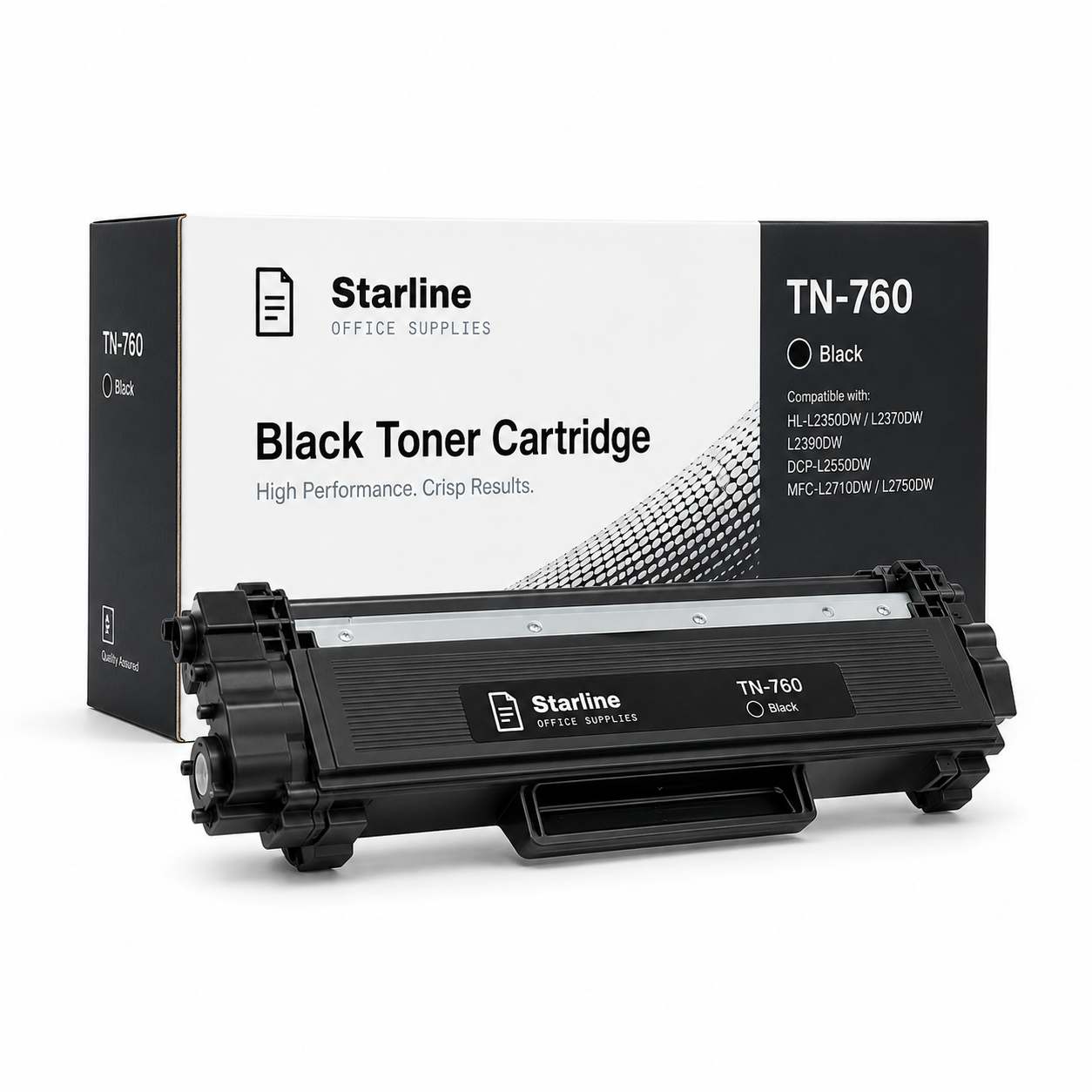 Black Toner Cartridge 1pc
