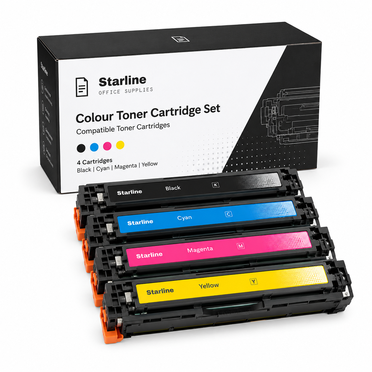 Colour Toner Cartridge Set 1set